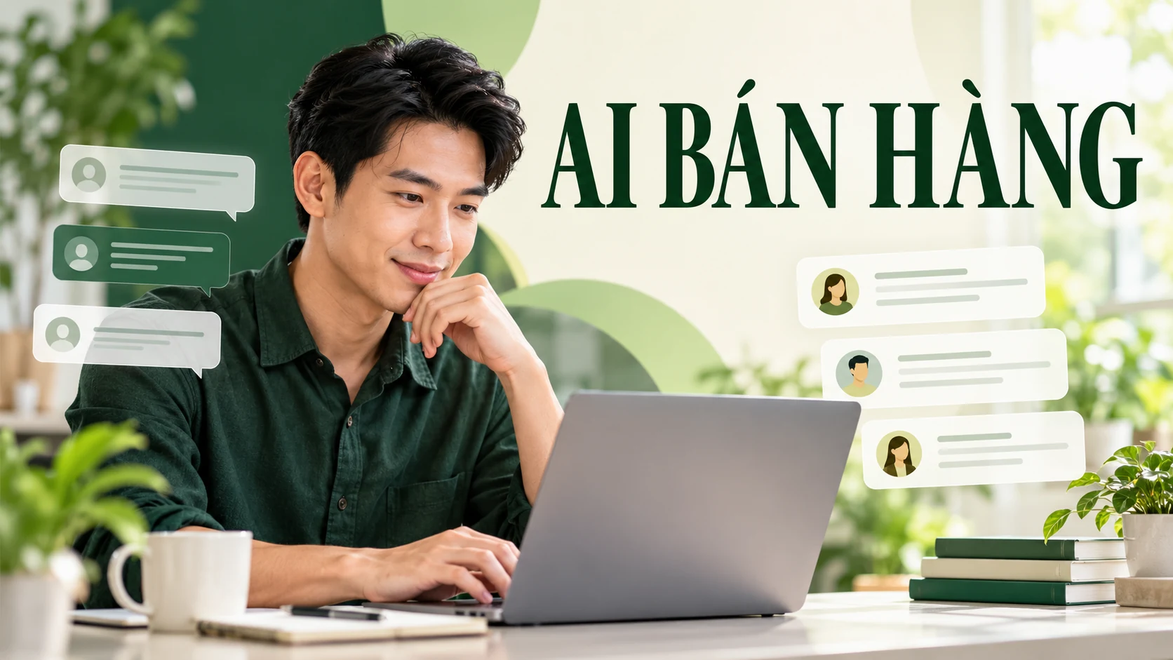 Chuyên viên bán hàng chuẩn bị tư vấn với các thẻ câu hỏi và ghi chú khách hàng